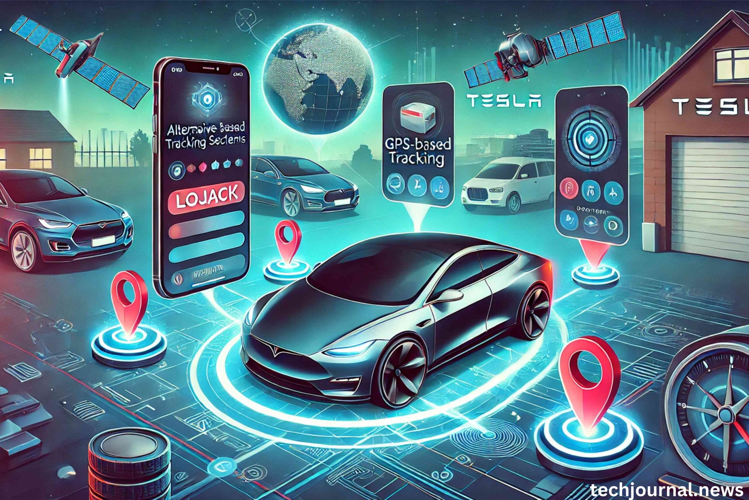 Alternatives to LoJack and Tesla’s System