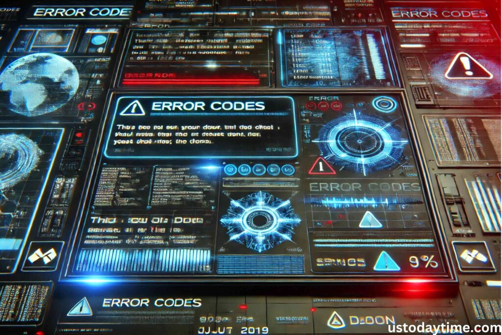 Error Codes and What They Mean