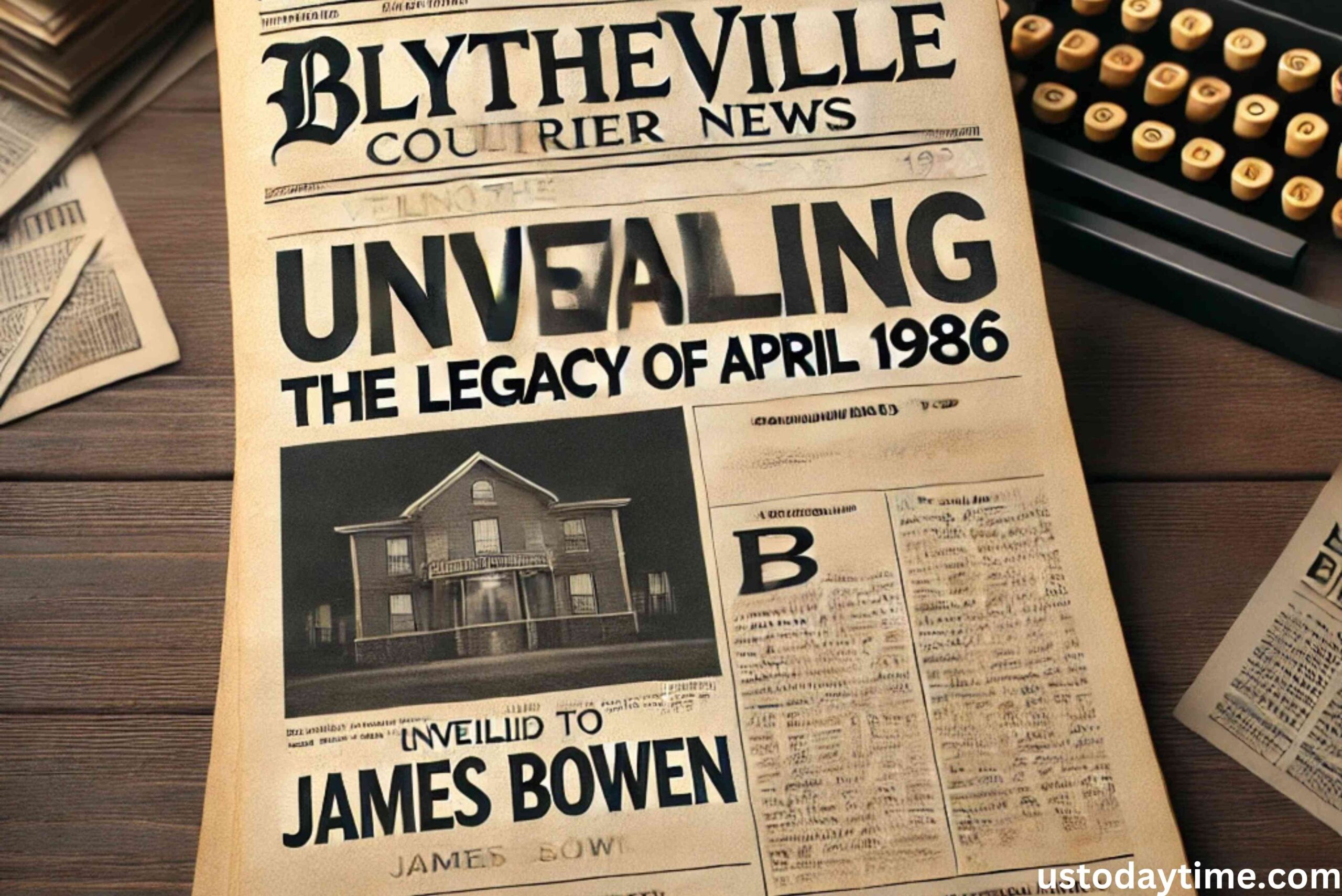 april 1986 blytheville courier news james bowen