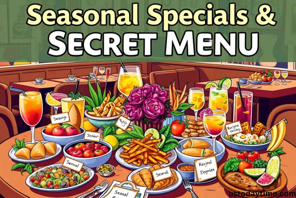 Seasonal Specials & Secret Menu